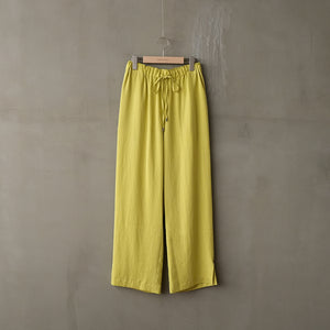 LIYOCELL TWILL EASY PANTS【MANON】
