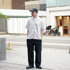 まあいページ STRIPE S/S OPEN COLLAR SHIRTS – MANUAL ALPHABET ONLINE STORE
