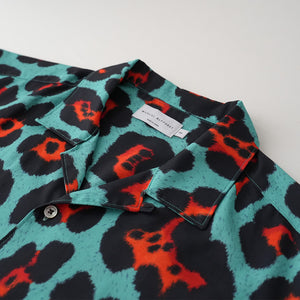 LEOPARD S/S OPEN COLLAR SHIRTS – MANUAL ALPHABET ONLINE STORE