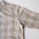 NEP TWILL CHECK LOOSE FIT B/C SHT