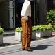 SERGE TUCK WIDE PANT