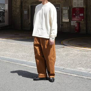 SERGE TUCK WIDE PANT