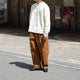 SERGE TUCK WIDE PANT