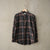 BRUSHED CHECK LOOSE FIT B/C SHT