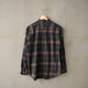 BRUSHED CHECK LOOSE FIT B/C SHT