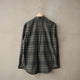 BRUSHED CHECK LOOSE FIT R/C SHT