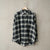 OMBRE CHECK LOOSE FIT R/C SHT