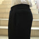BRUSHED SWEAT TUCK WIDE PANT
