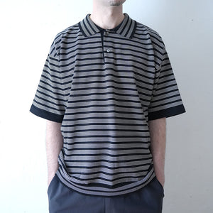 COMPACT TWIST BORDER KNIT POLO