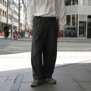THERMO JERSEY TUCK WIDE PANT