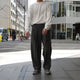THERMO JERSEY TUCK WIDE PANT