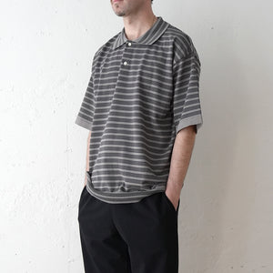 COMPACT TWIST BORDER KNIT POLO