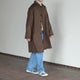 WOOL BEAVER BALMACAAN COAT