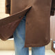 WOOL BEAVER BALMACAAN COAT