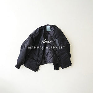 MANUAL ALPHABET×NANGA AVIATOR SHORT DOWN JKT – MANUAL ALPHABET