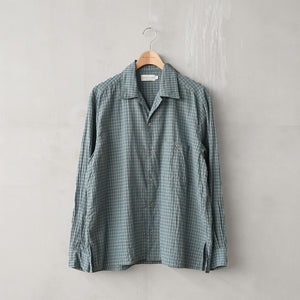 DOBBY CHECK L/S SHIRTS – MANUAL ALPHABET ONLINE STORE
