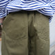CHINO CLOTH TUCK WIDE PANTS【MANON】