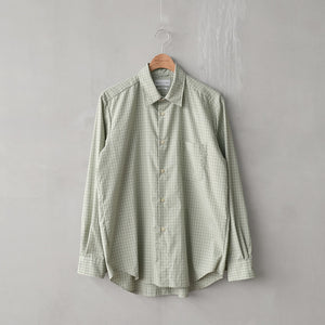 BLUR CHECK LOOSE FIT RC SHIRTS – MANUAL ALPHABET ONLINE STORE