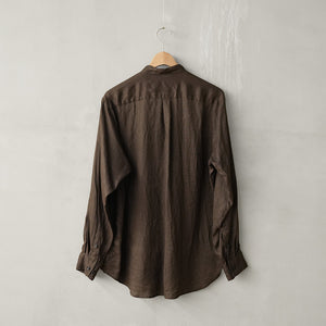 LINEN CANVAS LOOSE FIT B/C SHIRTS – MANUAL ALPHABET ONLINE STORE
