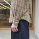 VINTAGE MADRAS LOOSE FIT B/C SHT