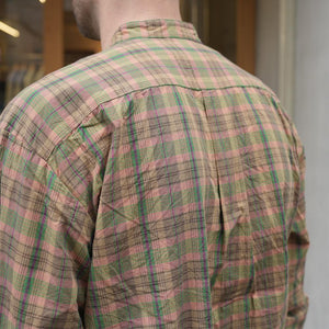 VINTAGE MADRAS LOOSE FIT B/C SHT