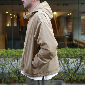 LIGHT NYLON FULLZIP HOODIE – MANUAL ALPHABET ONLINE STORE
