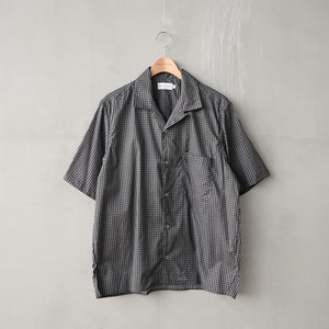ハンドメイド☆オーダーページ【195】 TAMA-BISHI S/S OPEN COLLAR SHIRTS – MANUAL ALPHABET ONLINE STORE