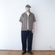 EVALET MESH OPEN COLLAR S/S SHT