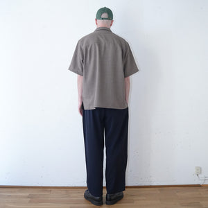 EVALET MESH OPEN COLLAR S/S SHT