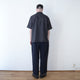 EVALET MESH OPEN COLLAR S/S SHT