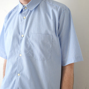 STRIPE LOOSE FIT R/C S/S SHT