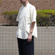 STRIPE LOOSE FIT B/C S/S SHT