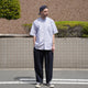 STRIPE LOOSE FIT B/C S/S SHT