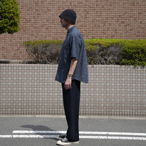 JACQUARD LOOSE FIT R/C S/S SHT