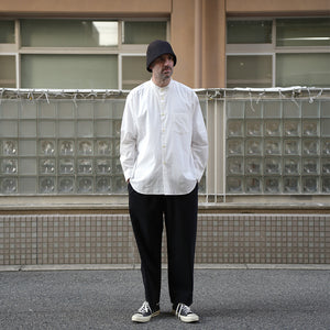 新色追加】WASHER BROAD LOOSE FIT B/C SHIRTS – MANUAL ALPHABET