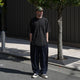 OVERSIZED PE WAFFLE ROUND TEE