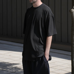 OVERSIZED PE WAFFLE ROUND TEE