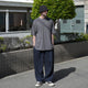 OVERSIZED PE WAFFLE ROUND TEE