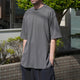 OVERSIZED PE WAFFLE ROUND TEE