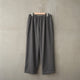 PE TWILL WIDE  PANTS