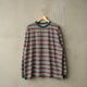 MULTI BORDER WIDE LS TEE