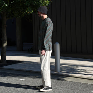 MULTI BORDER WIDE LS TEE
