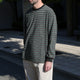 MULTI BORDER WIDE LS TEE
