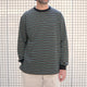 MULTI BORDER WIDE LS TEE