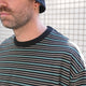 MULTI BORDER WIDE LS TEE