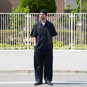 RICH BUTCHER S/S OPEN COLLAR SHIRTS – MANUAL ALPHABET ONLINE STORE
