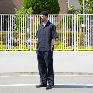 RICH BUTCHER S/S OPEN COLLAR SHIRTS – MANUAL ALPHABET ONLINE STORE