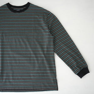 MULTI BORDER WIDE LS TEE