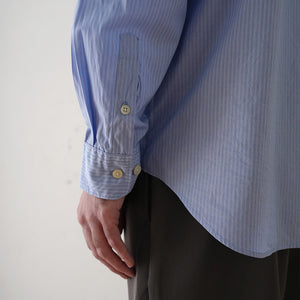 100/2 POPLIN STRIPE LOOSE FIT RC SHIRTS – MANUAL ALPHABET ONLINE STORE