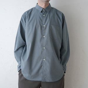 確認用！ BLUR CHECK LOOSE FIT RC SHIRTS – MANUAL ALPHABET ONLINE STORE